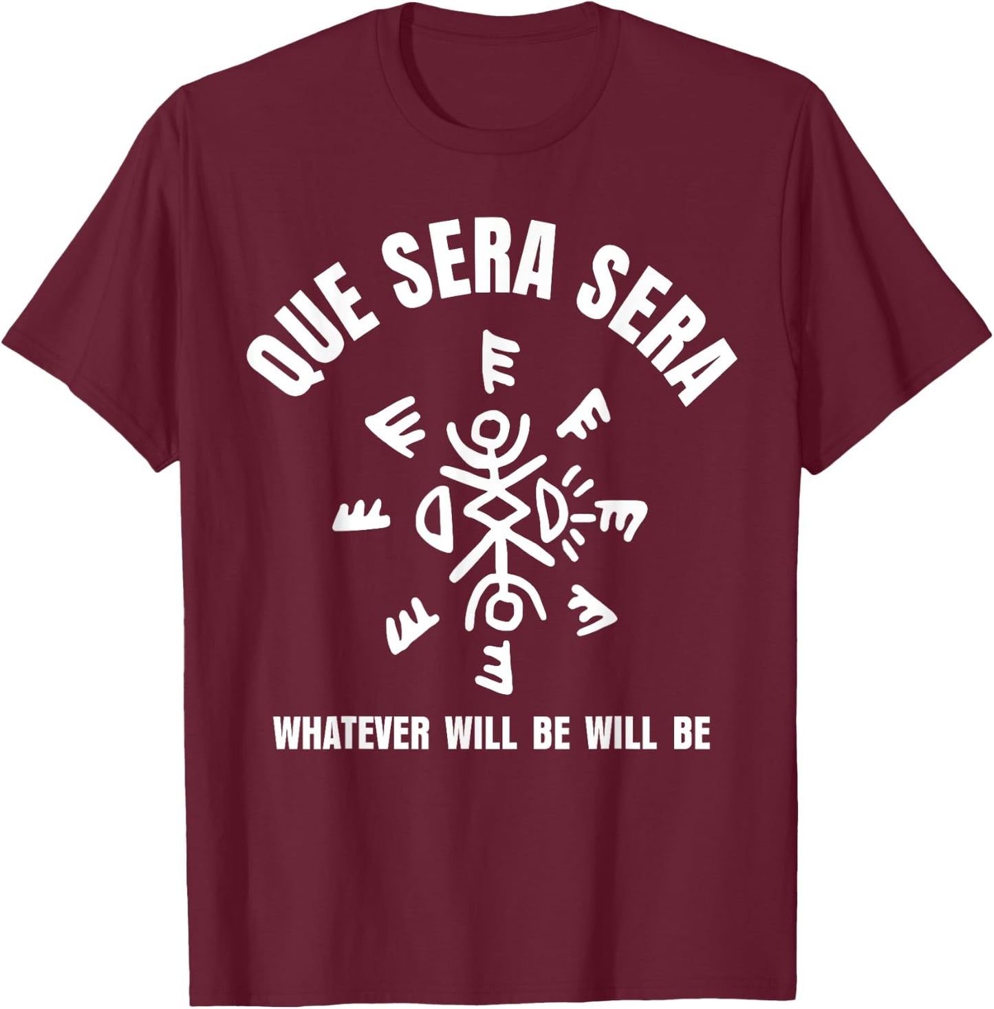 Motivational Saying Apparel T-Shirt - T-Shirt | Maroon