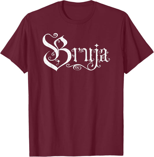 Bruja Witch T-Shirt - T-Shirt | Maroon
