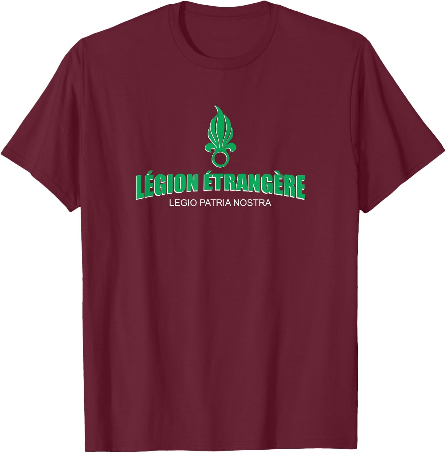 French Foreign Legion T-Shirt - T-Shirt | Maroon