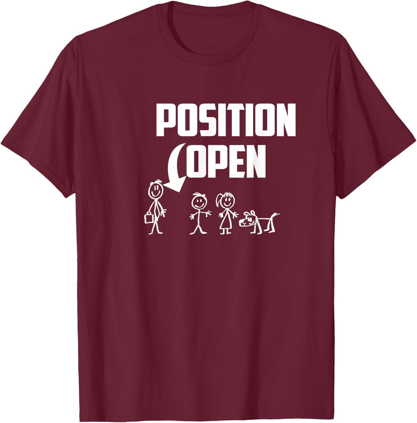 Single Dad , Single Parent, Divorced Dad T-Shirt - T-Shirt | Maroon