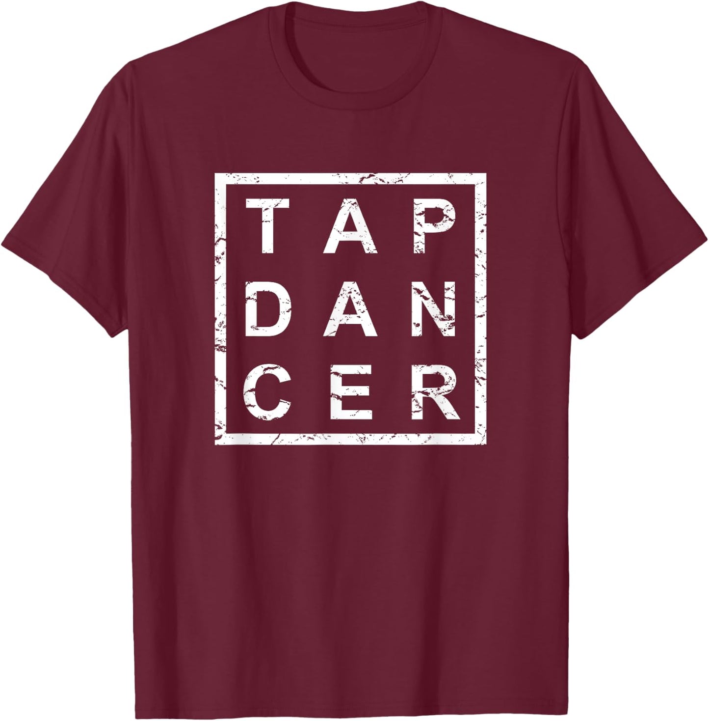 Stylish Tap Dance T-Shirt - T-Shirt | Maroon