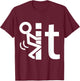 F-ck It / Screw It - (Funny ) T-Shirt - T-Shirt | Maroon