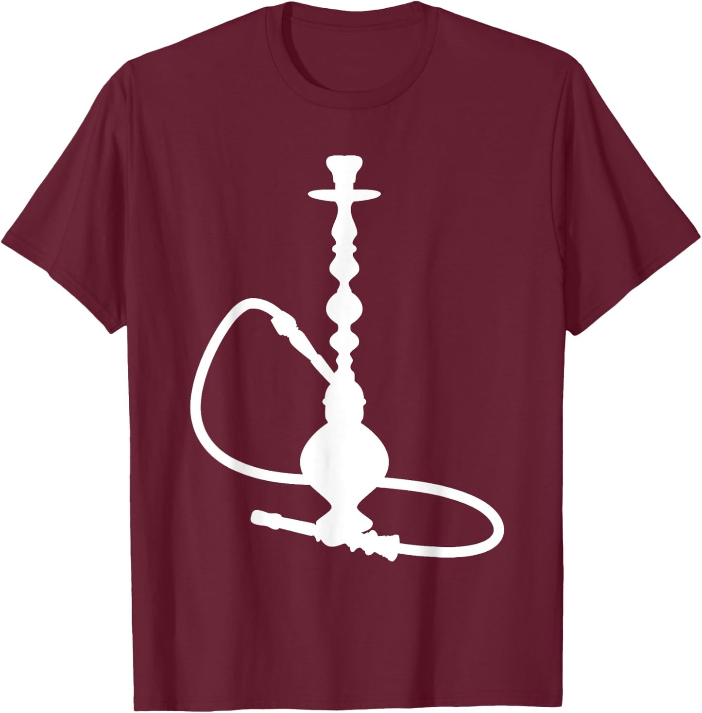 Hookah Shirt Gift Woman Shisha Is LIfe T-Shirt - T-Shirt | Maroon