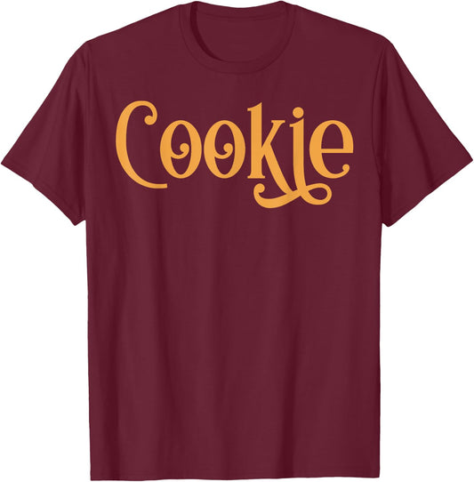Cookie costume men woman kids Matching T-Shirt - T-Shirt | Maroon
