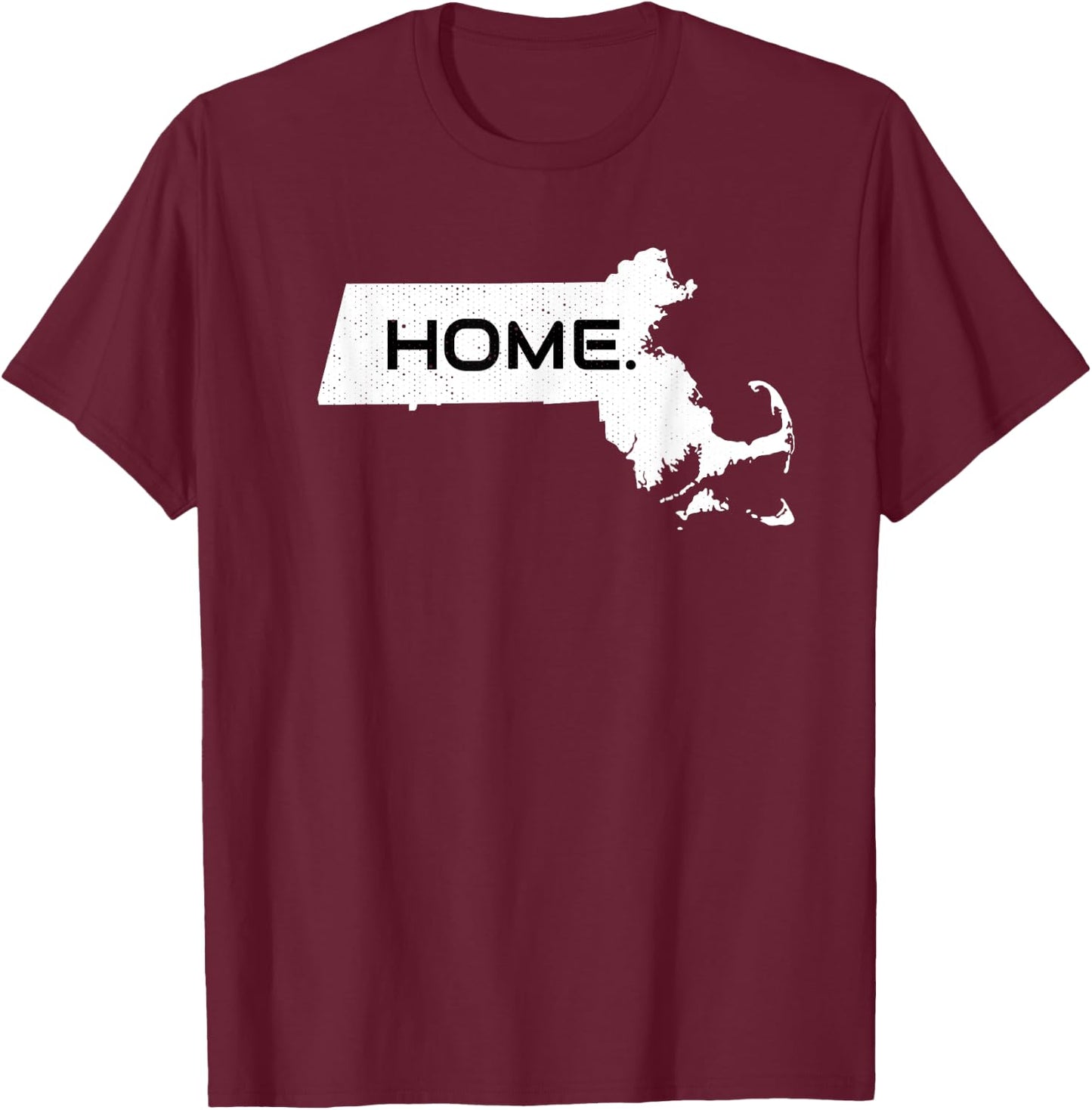 Home Massachusetts T-Shirt - T-Shirt | Maroon