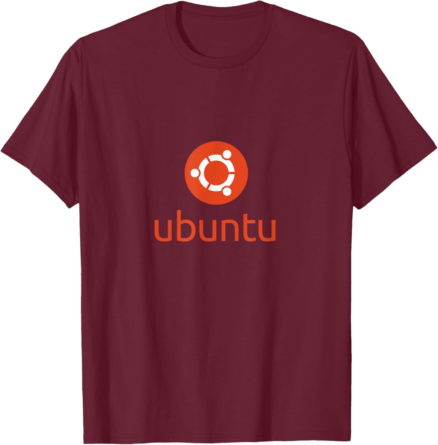Ubuntu Linux T-Shirt - T-Shirt | Maroon