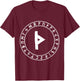 Thurisaz Rune Viking Rune Norse Pagan Wicca Witchcraft T-Shirt - T-Shirt | Maroon