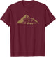 K2 - Mountain Climbing Rock Climber Everest T-Shirt - T-Shirt | Maroon