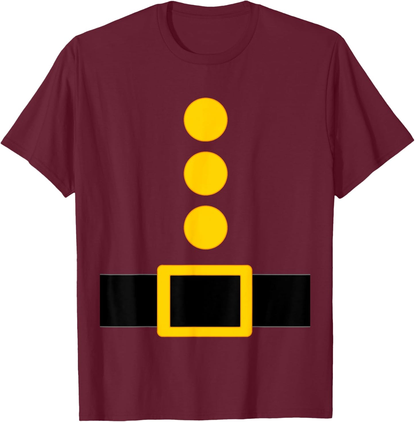 Dwarf Costume Shirts -Adults Blue Short Sleeve Medium T-Shirt - T-Shirt | Maroon