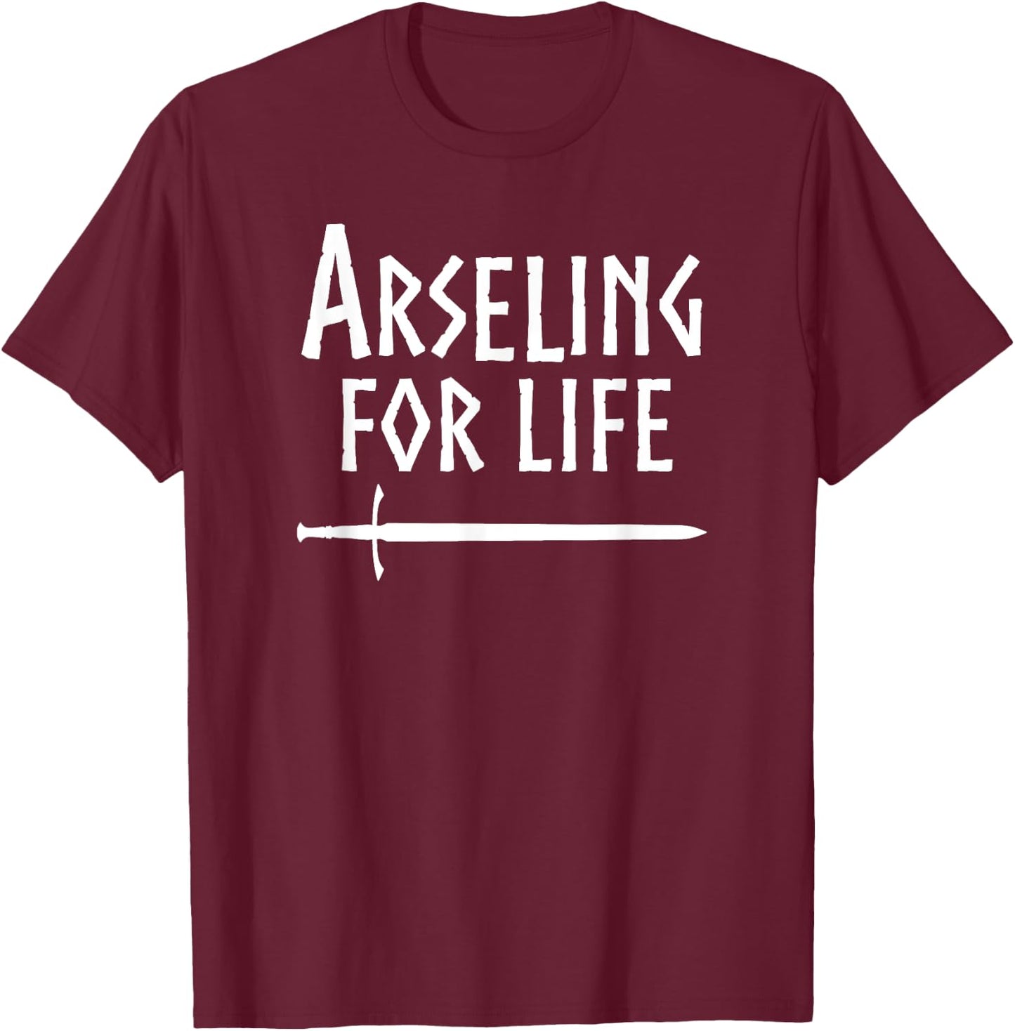 JAK'S Arseling For Life Kingdom T-Shirt - T-Shirt | Maroon