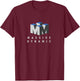 Massive Dynamic - Fringe T-Shirt - T-Shirt | Maroon