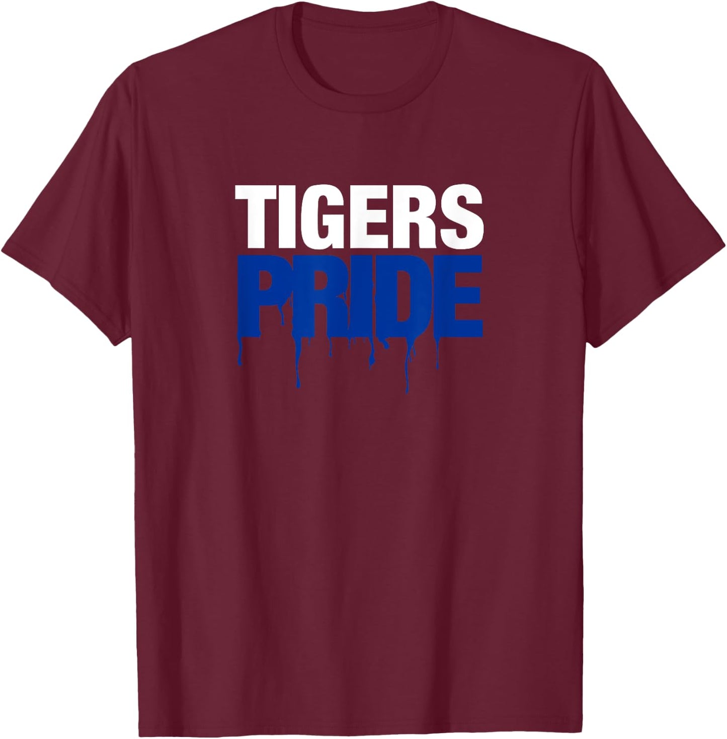 Tidehaven Tigers PRIDE T-Shirt - T-Shirt | Maroon