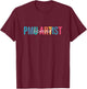 PMU Artist Permanent Makeup Licensed PMU Artist T-Shirt - T-Shirt | Maroon