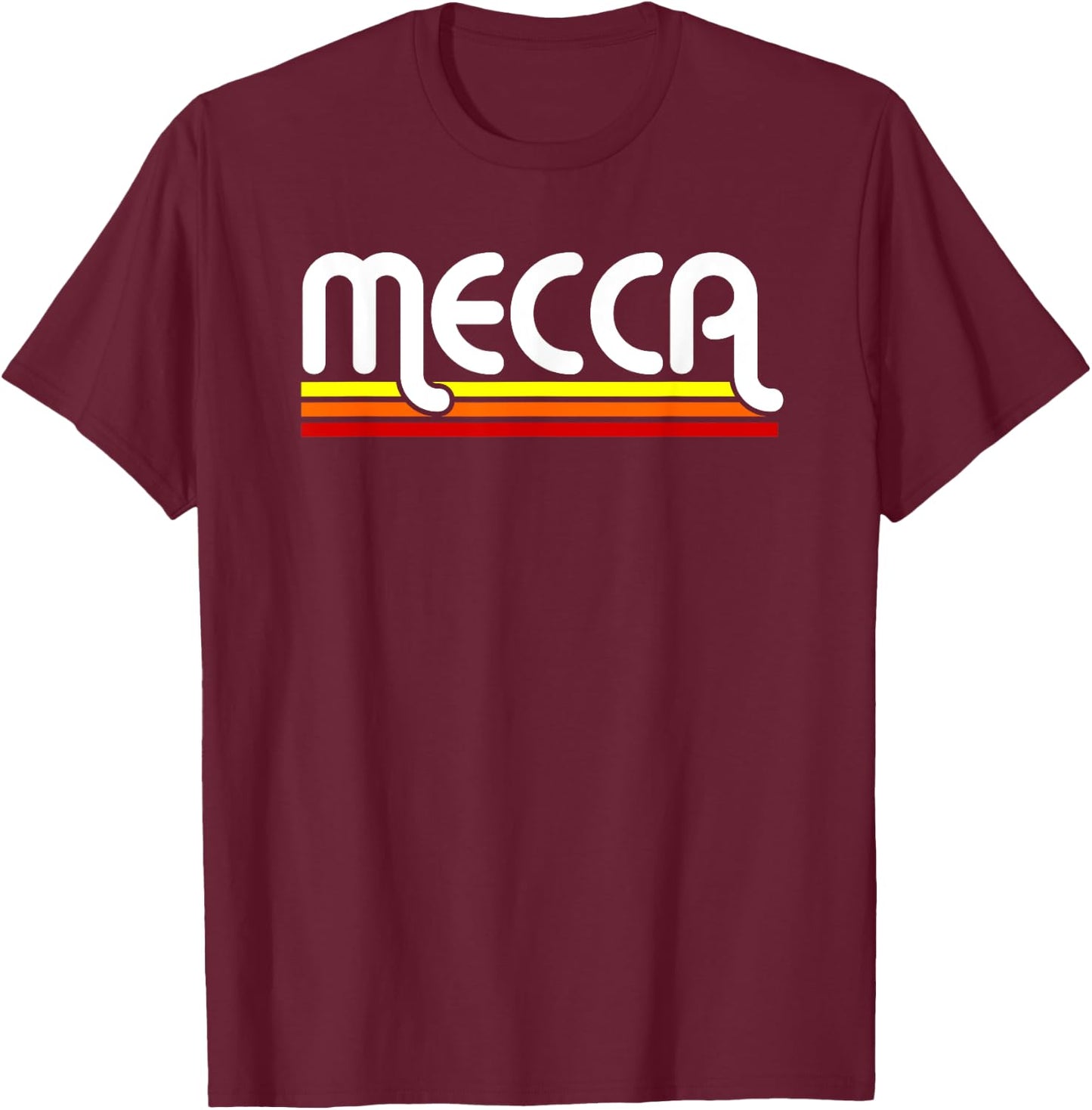 Mecca California T-Shirt - T-Shirt | Maroon