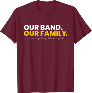 Unique Avon High School Marching Band T-Shirt - T-Shirt | Maroon