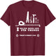 I Drink Beer and Fix Things Shirt Working Man T-Shirt - T-Shirt | Maroon