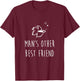 Betta Fish Shirt, Man's Best Friend Funny Cute Pet Owner T-Shirt - T-Shirt | Maroon
