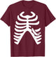 Broken Rib T-Shirt - T-Shirt | Maroon