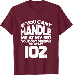 You Can't Handle Me Diabetes Diabetic Insulin Funny Gift T-Shirt - T-Shirt | Maroon
