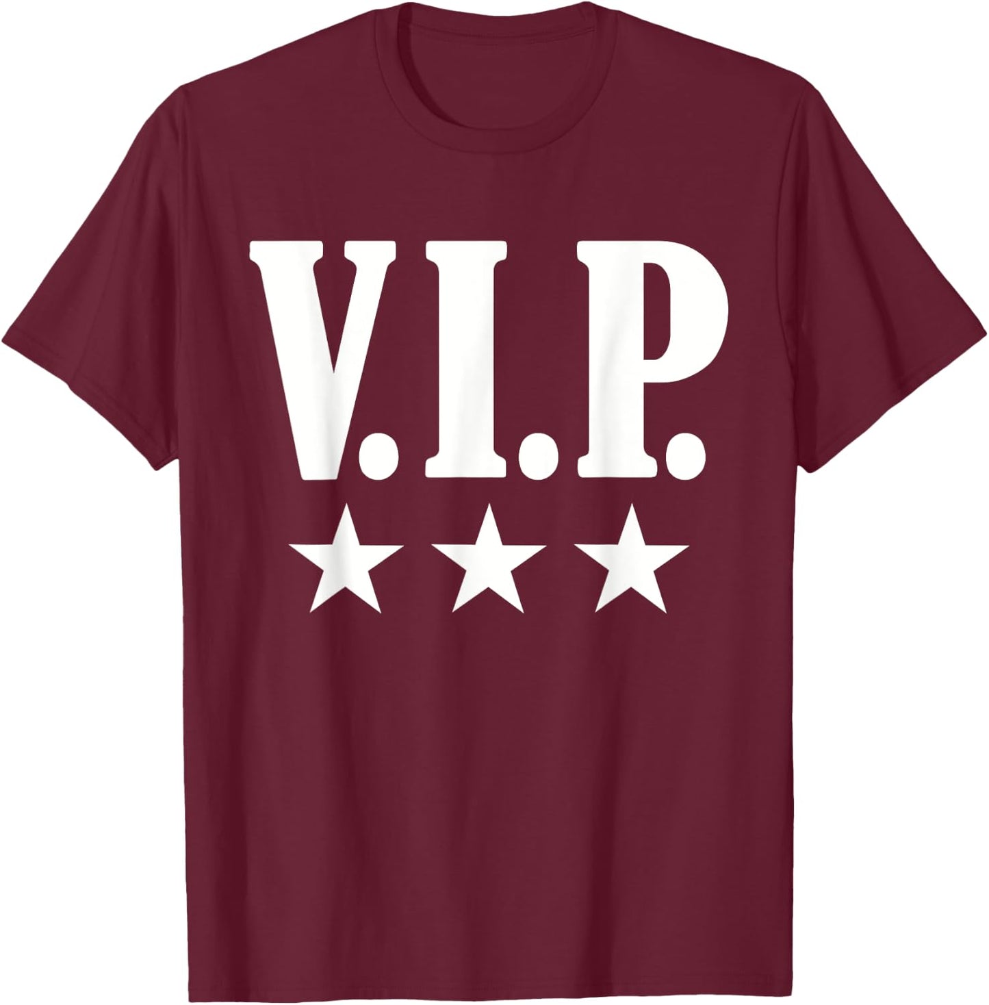 V.I.P. stars T-Shirt - T-Shirt | Maroon