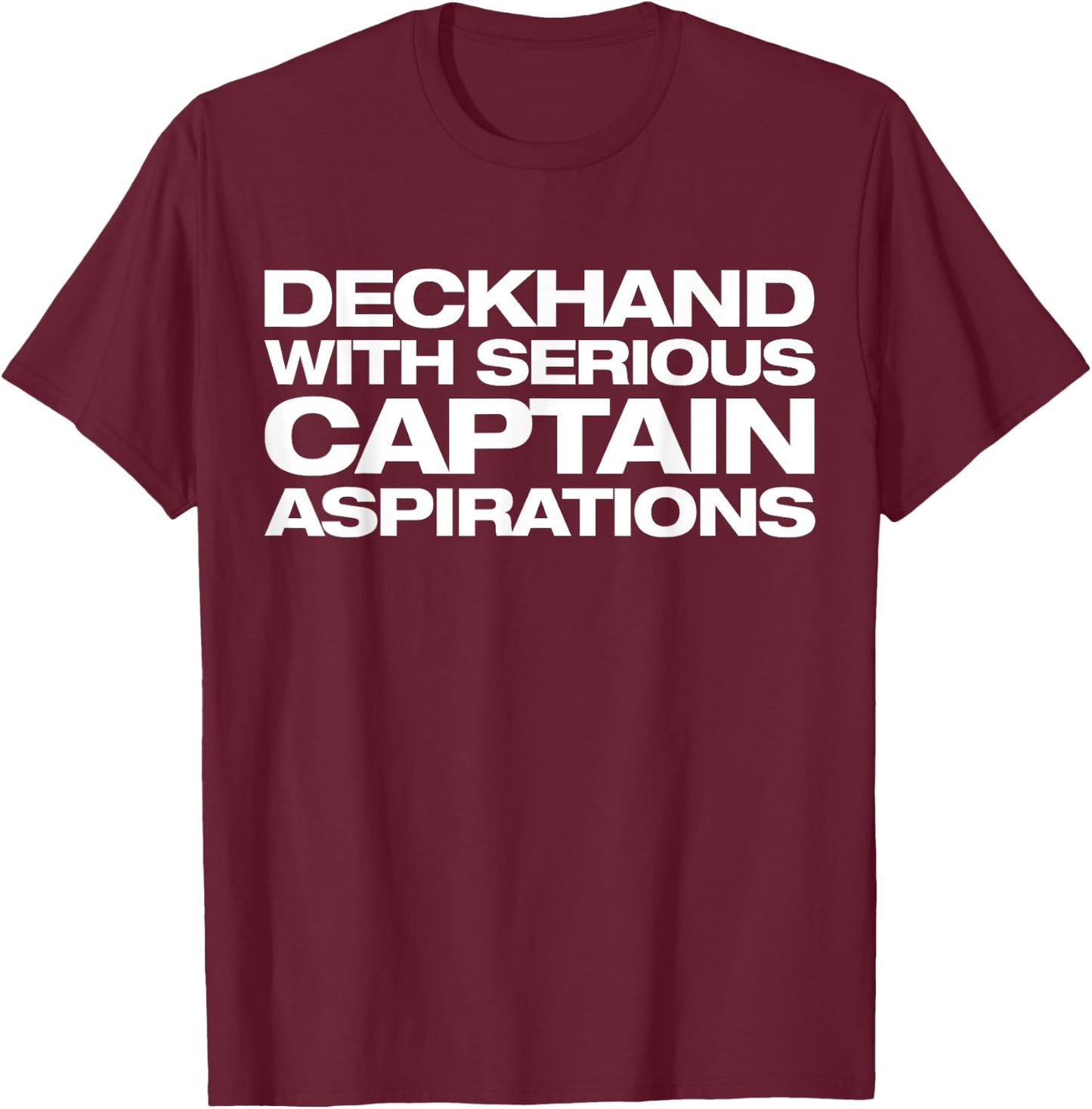 Deckhand T-Shirt - T-Shirt | Maroon