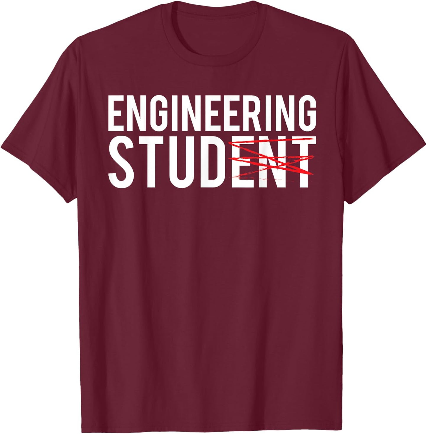 Future Mechanical Engineer Quote Engineering Student Gift T-Shirt - T-Shirt | Maroon