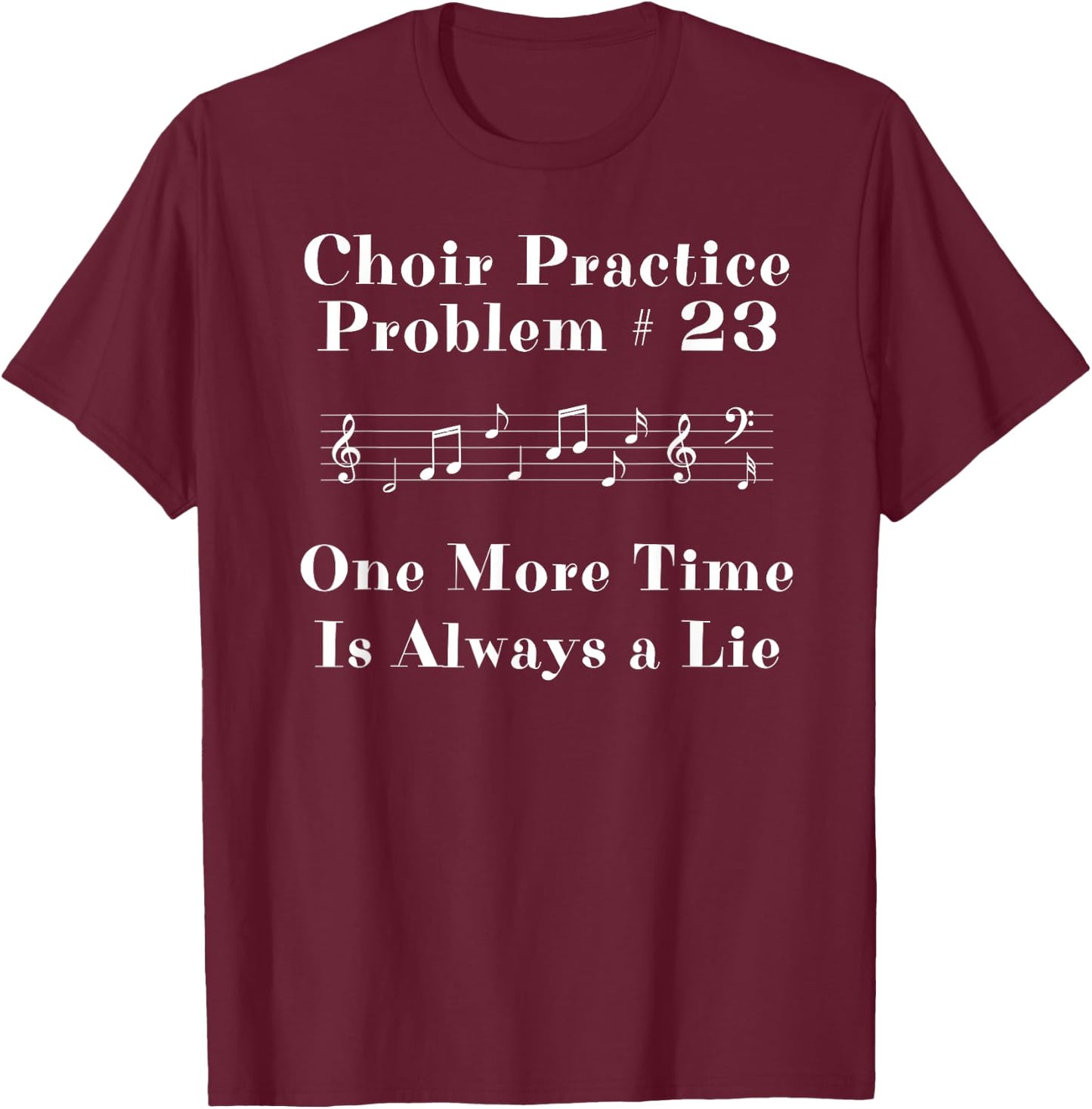 Funny Choir Teacher Shirt Choir Director Gift Vocal T-Shirt - T-Shirt | Maroon