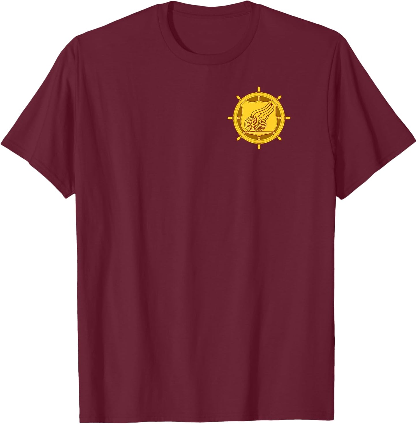 US Army Branch - Transportation Corps - TC T-Shirt - T-Shirt | Maroon