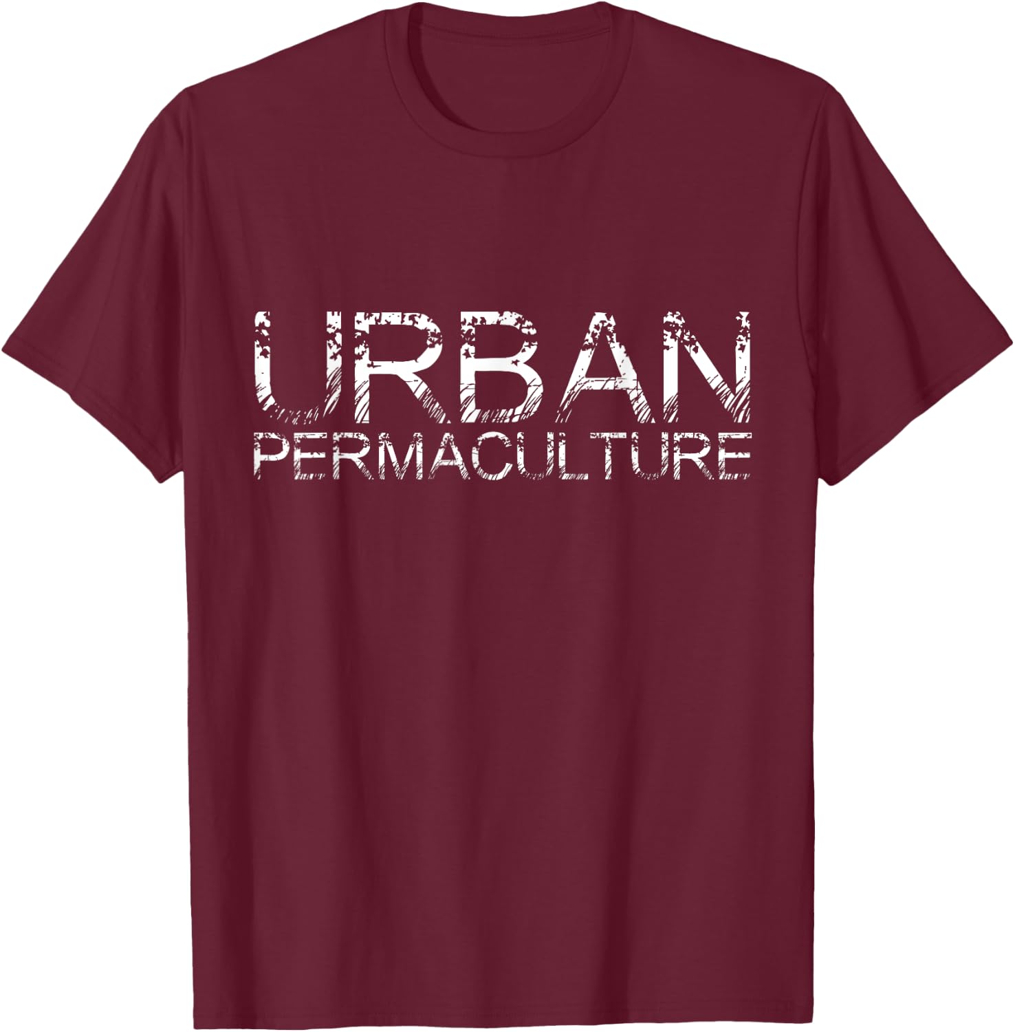 Gift Garden Lover - Urban Permaculture Cool T-Shirt - T-Shirt | Maroon