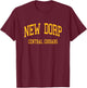 New Dorp High School HS Staten Island NY Retro Sports T-Shirt - T-Shirt | Maroon