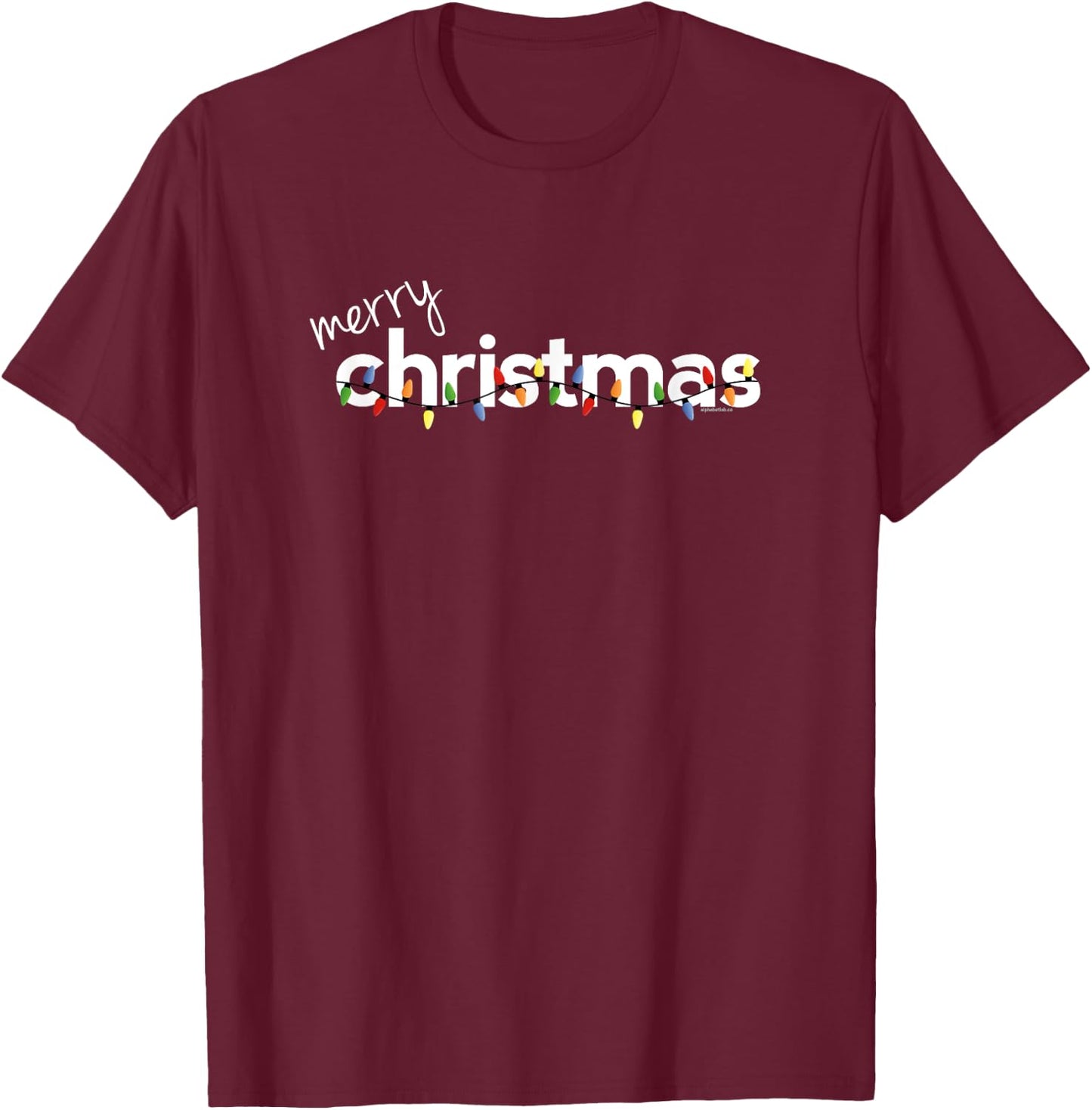 Christmas Shirts Women Kids | Merry Xmas Shirt Idea T-Shirt - T-Shirt | Maroon