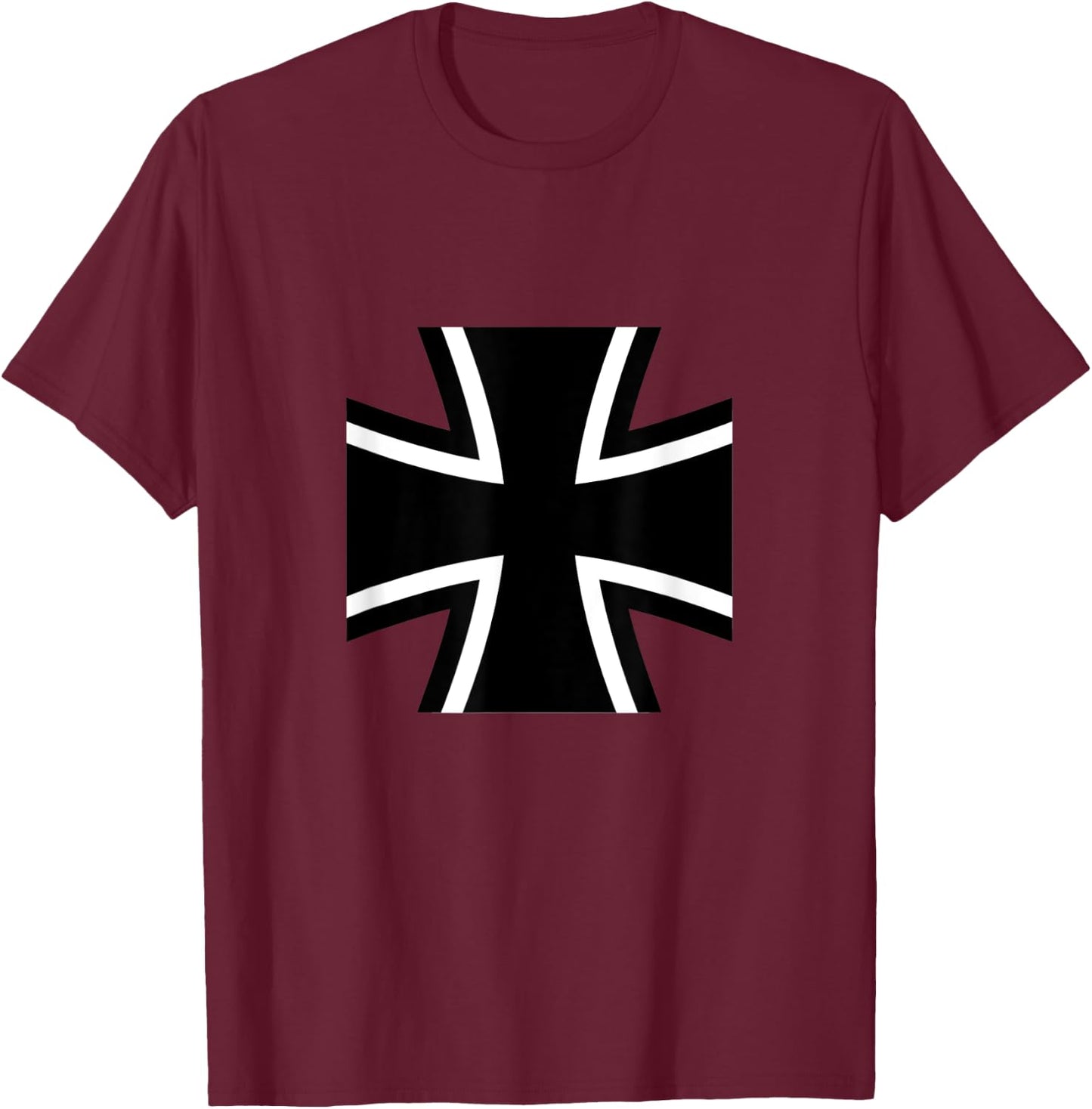 German Army Cross - Federal Army T-Shirt - T-Shirt | Maroon