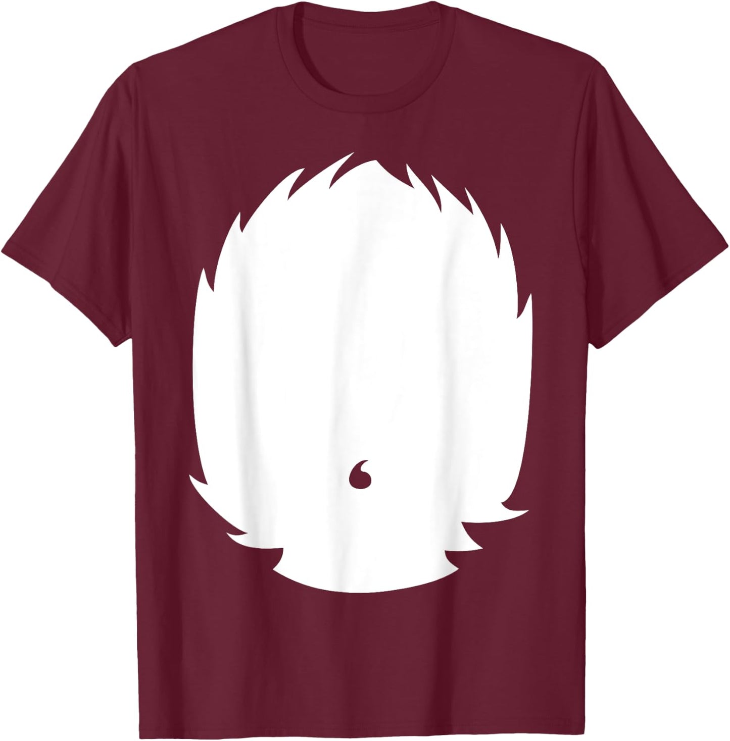 Skunk CAT Panda Halloween Costume Shirt DIY Animals Belly Women Kids T-Shirt - T-Shirt | Maroon