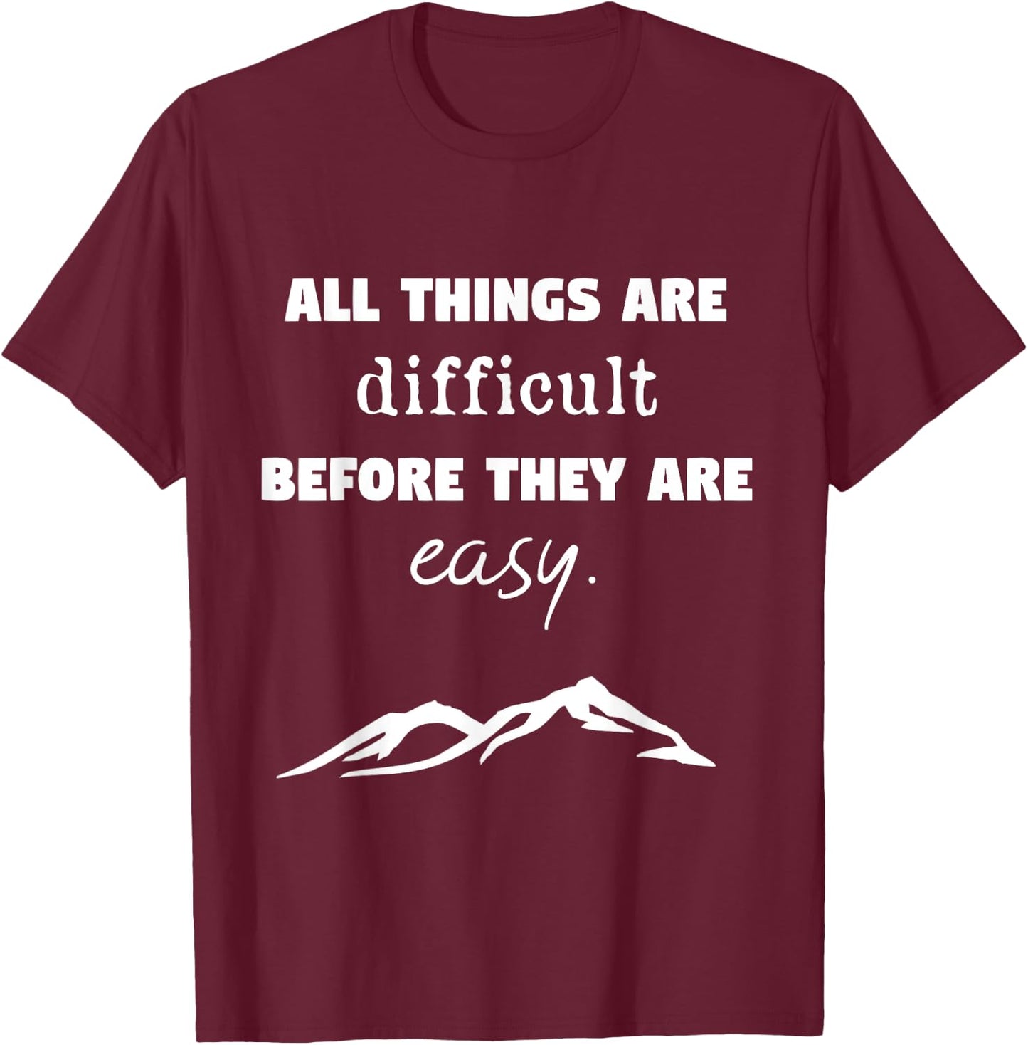 Inspiring Growth Mindset Teacher Christmas Gifts Men Women Kids T-Shirt - T-Shirt | Maroon
