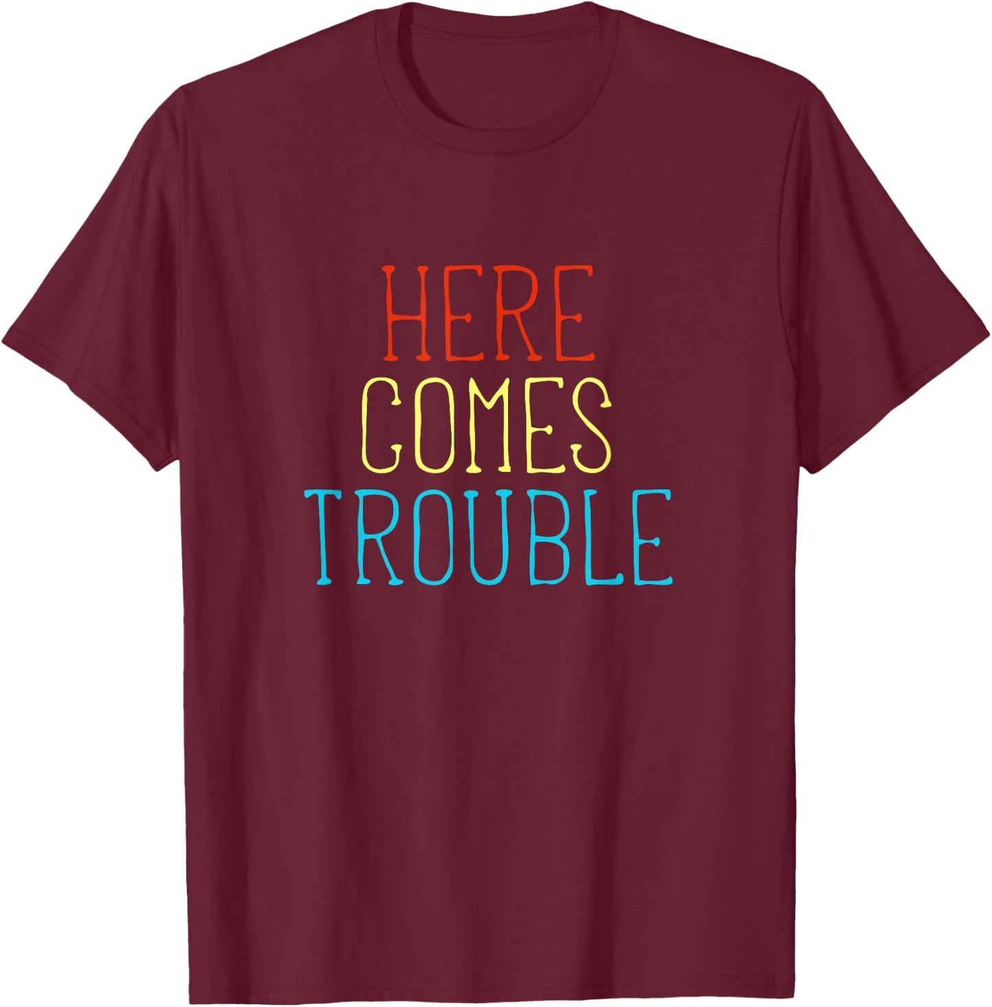 Style King -Adults Kids - Black - Small - Short Sleeve - Modern - Fun - Exercise and Fitness - Cotton, Polyester - - Regular - All Seasons T-Shirt - T-Shirt | Maroon