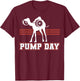 Workout Hump Pump Day Camel Gift Weight Lifters T-Shirt - T-Shirt | Maroon