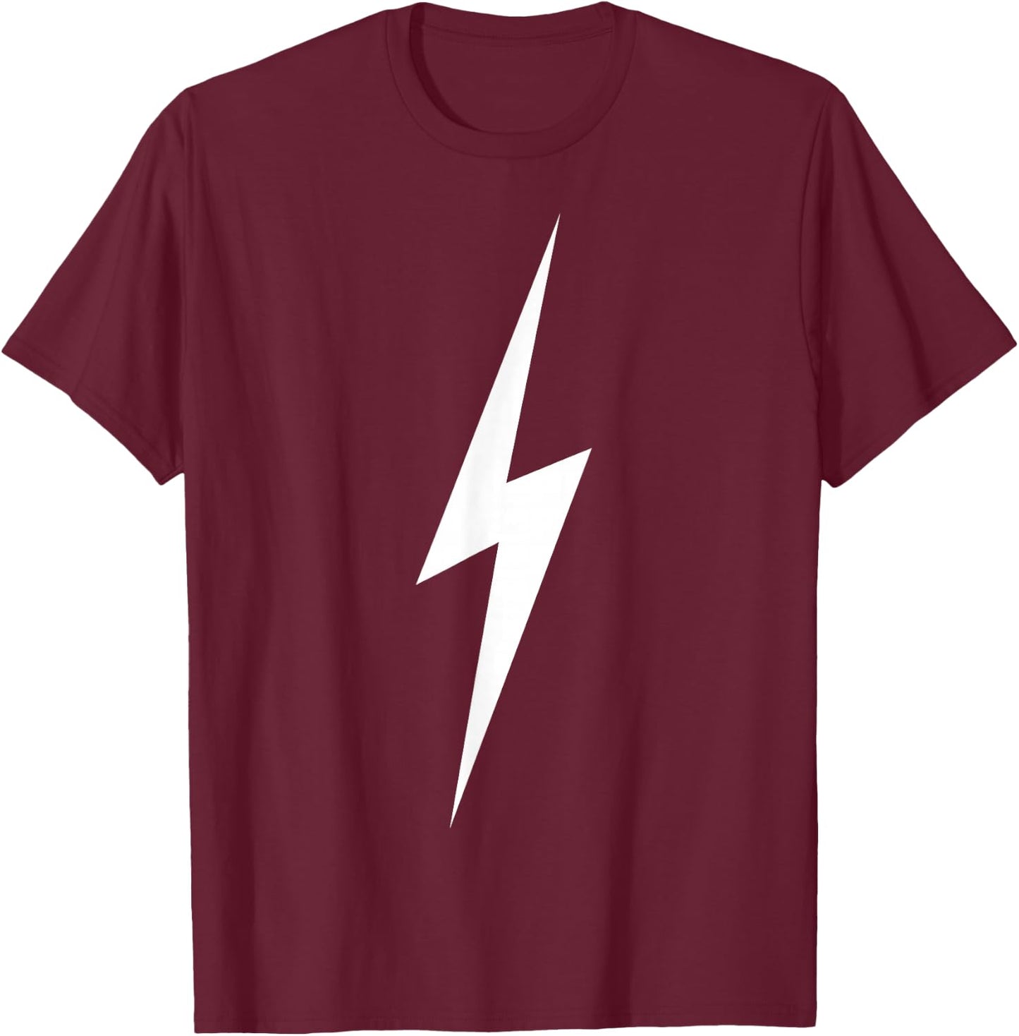 Sunny Citizen Lightning Bolt T-Shirt - T-Shirt | Maroon