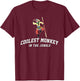 Sun Wukong for the Coolest Monkey in the Jungle T-Shirt - T-Shirt | Maroon