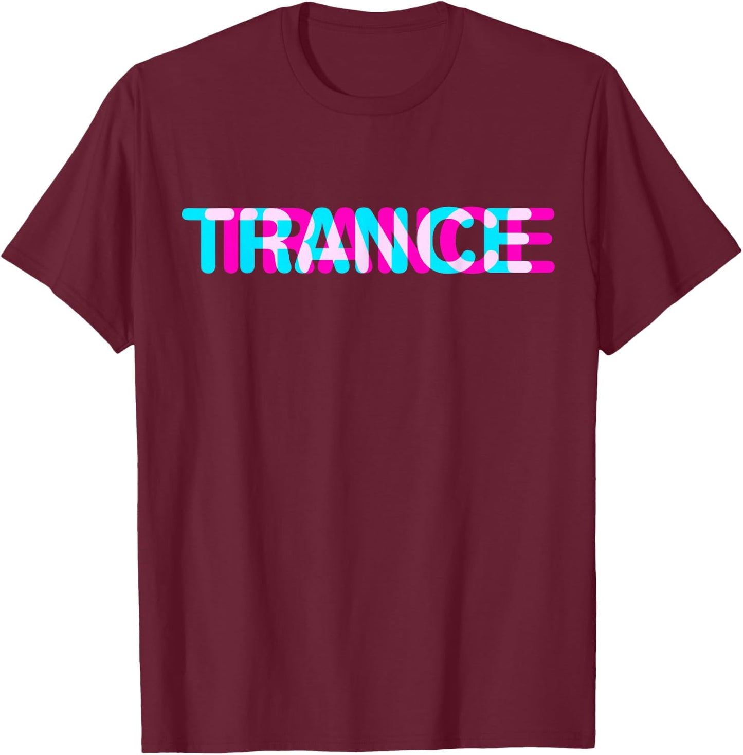 Trance Music Disco Sound T-Shirt - T-Shirt | Maroon