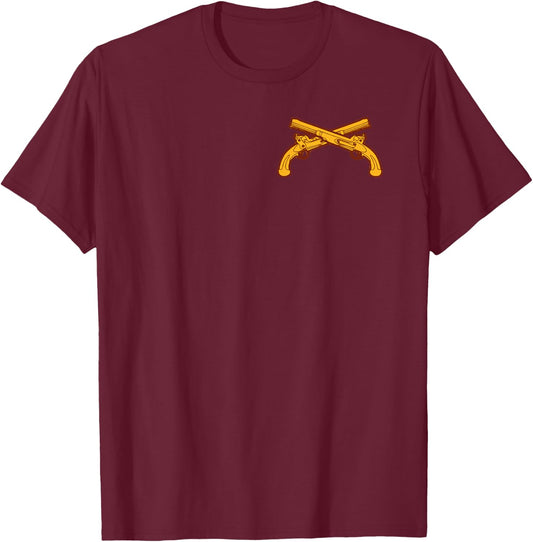US Army Military Police Branch MP - 31B - 95B T-Shirt - T-Shirt | Maroon
