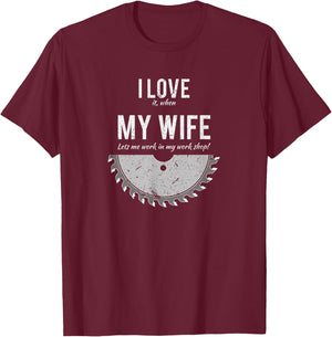 Vintage Carpenter Design Funny Woodworking Craftsmen T-Shirt - T-Shirt | Maroon