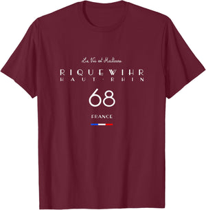 Riquewihr 68 Haut Rhin Alsace France T-Shirt - T-Shirt | Maroon