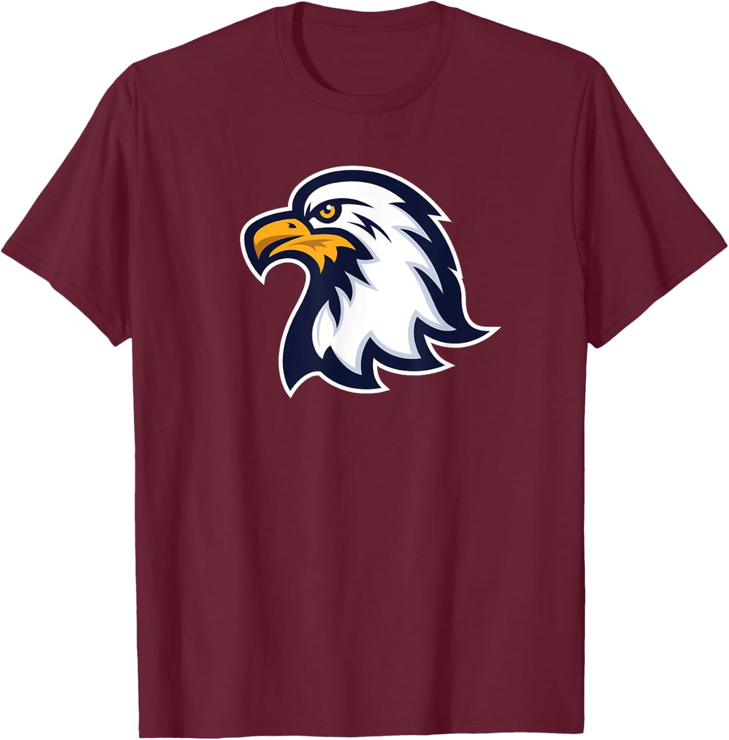 Eagle Mascot Graphic T-Shirt - T-Shirt | Maroon