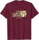 Hawaii North Shore Haleiwa Bird of Paradise T-Shirt - T-Shirt | Maroon