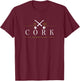 Cork, Ireland Hurling T-Shirt - T-Shirt | Maroon