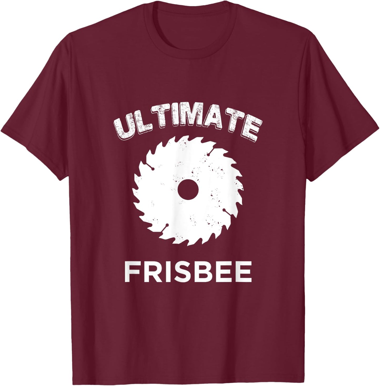 Ultimate Frisbee T-Shirt - T-Shirt | Maroon