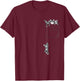 Cute Kittens Playing in the Pocket, Cat Men Women Kids T-Shirt - T-Shirt | Maroon