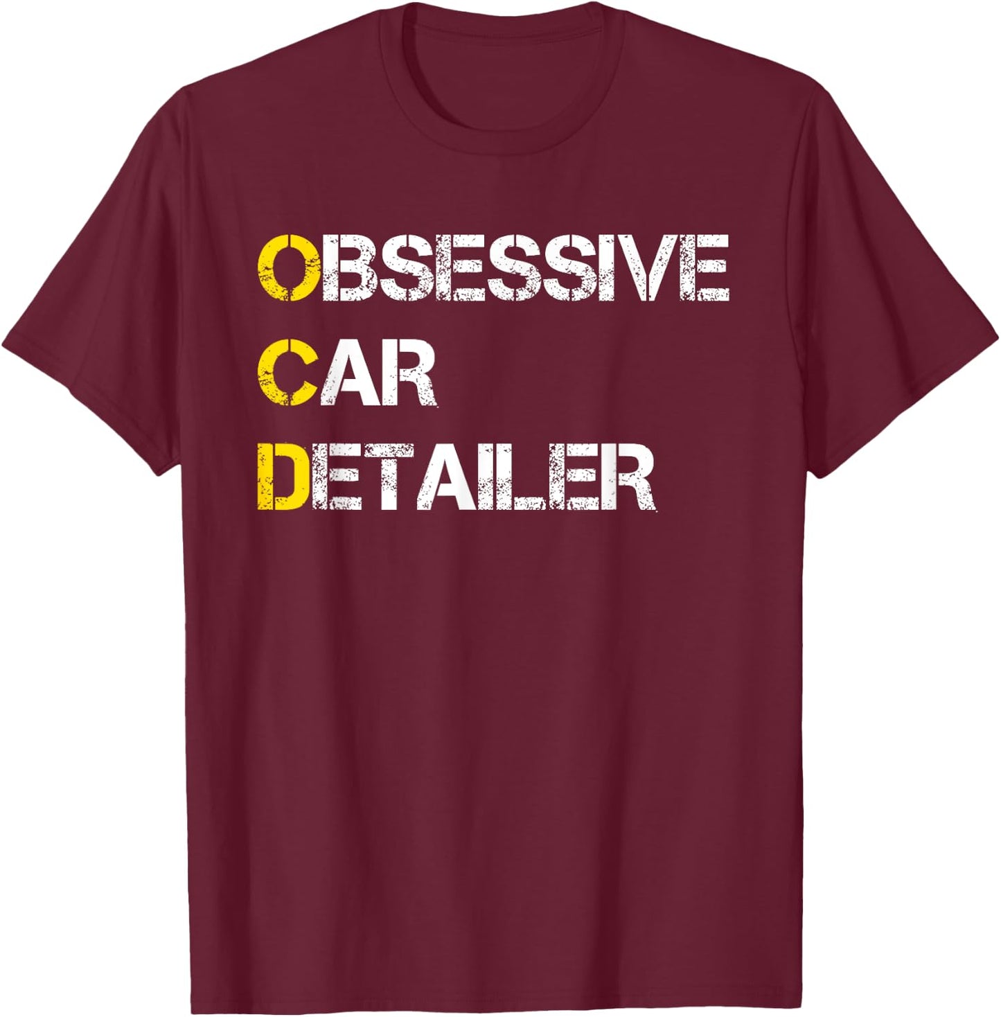 Car Detailing Car Wash Car Detailer Polisher Gift T-Shirt - T-Shirt | Maroon