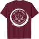 Buddhism Saying Lotus Flower Om Symbol Yoga Gift T-Shirt - T-Shirt | Maroon