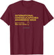 Cenosillicaphobia Awareness Week Cenosillicaphobia T-Shirt - T-Shirt | Maroon